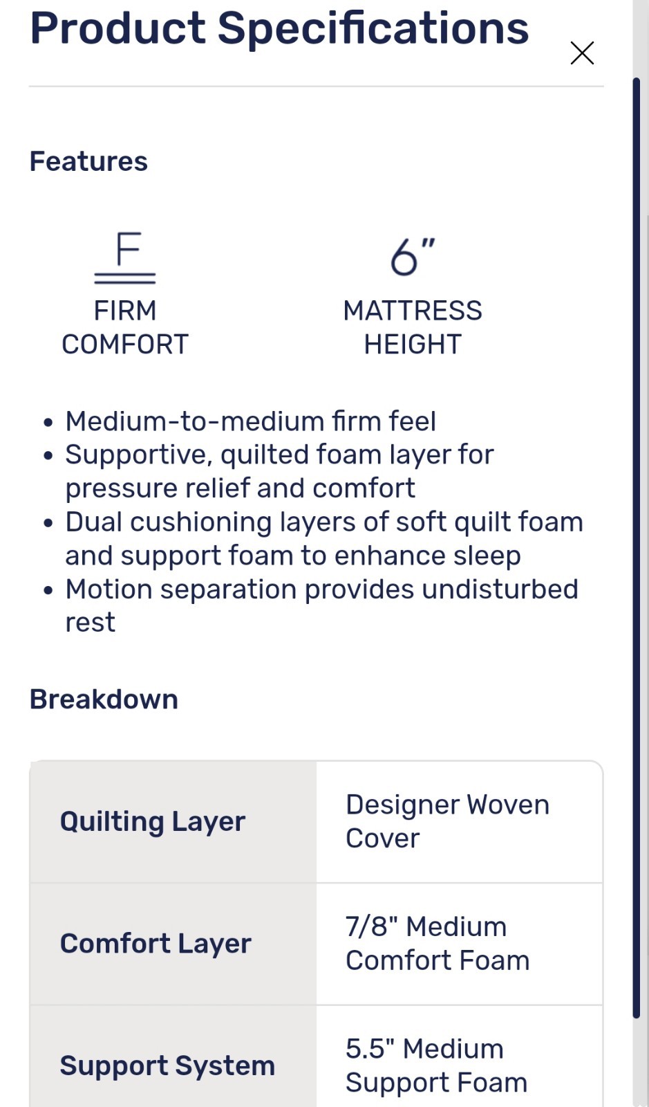 New Sleepys Basic Queen Foam Mattress – from Mattress Firm