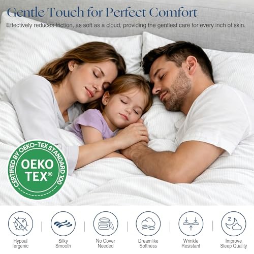 Queen White Silver Infused Comforter – Full/Queen White Blanket