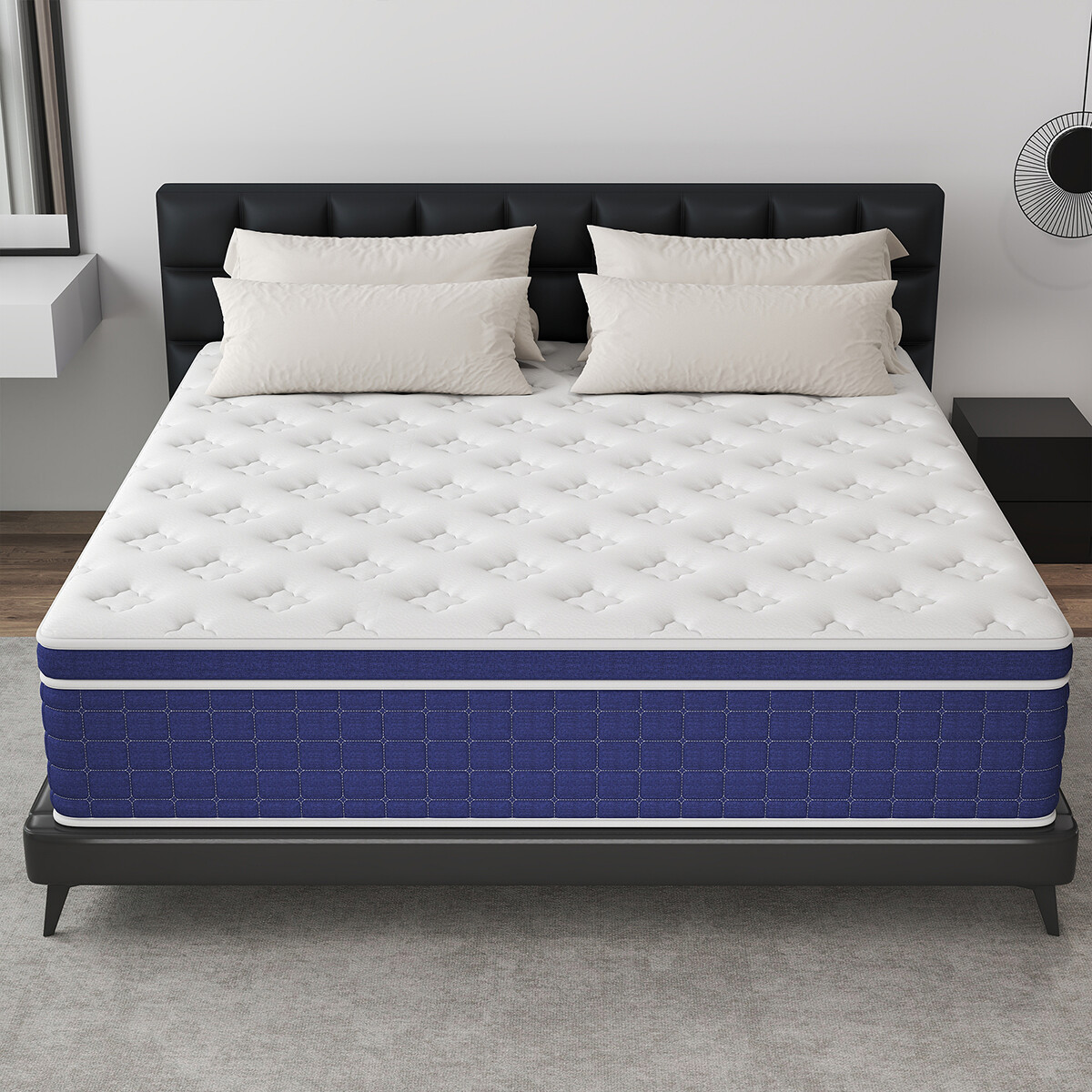 12″/14″ Mattress in a Box Gel Memory Foam Innerspring Twin Full Queen King Size