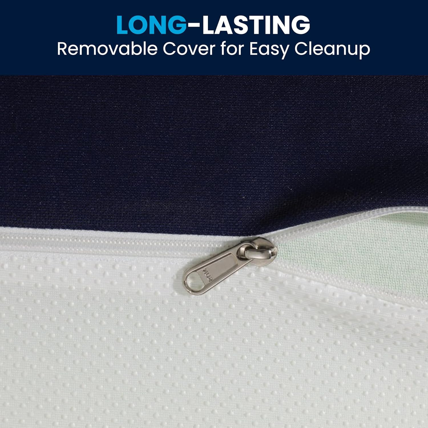 Irvine Twin XL Liquid-Resistant Memory Foam Mattress with Removable Cover