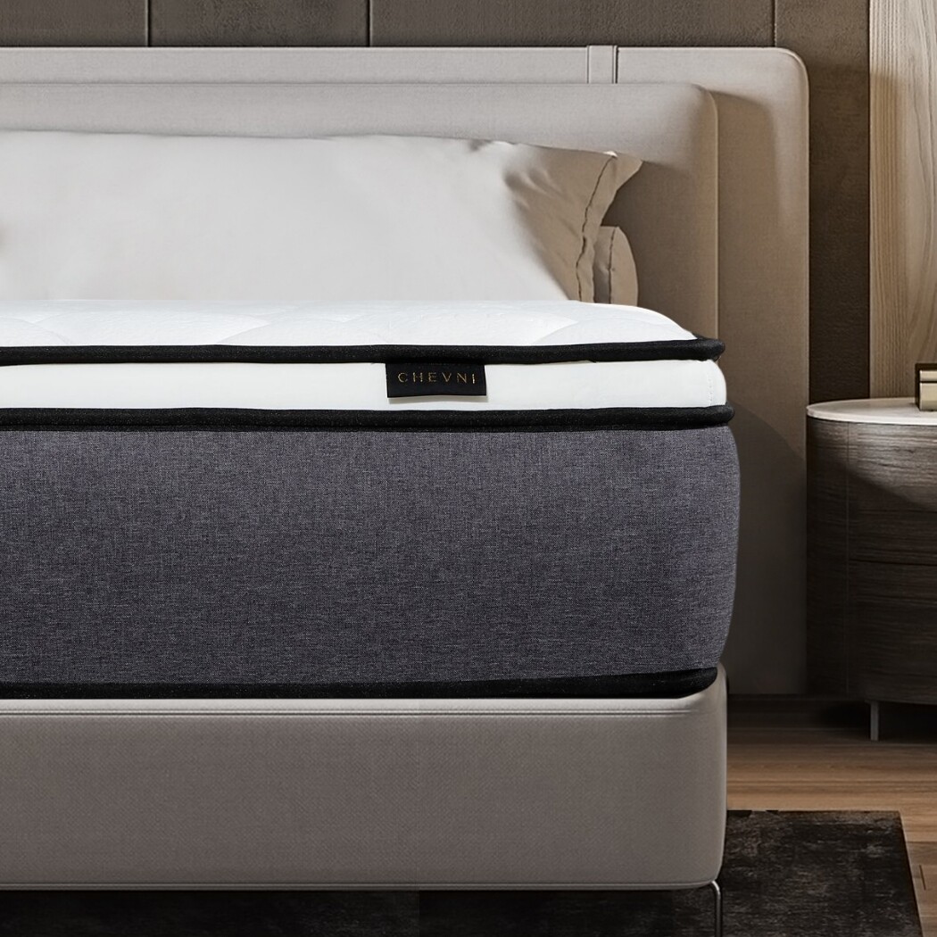 12″ 14″ Mattress Twin Full Queen King Size Medium Firm 7-Zone Pocket Spring Bed
