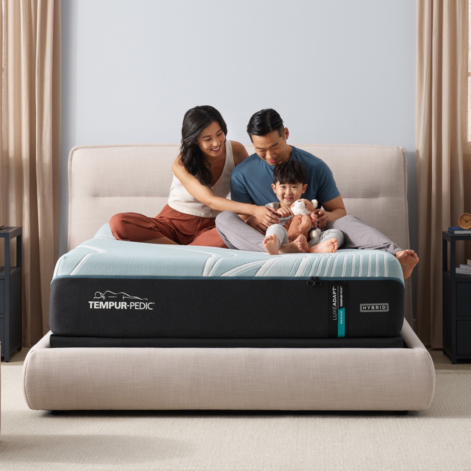TempurPedic NEW LUXE ADAPT HYBRID 2.0 CaliKING MATTRESS CLEARANCE FAST SHIPPING