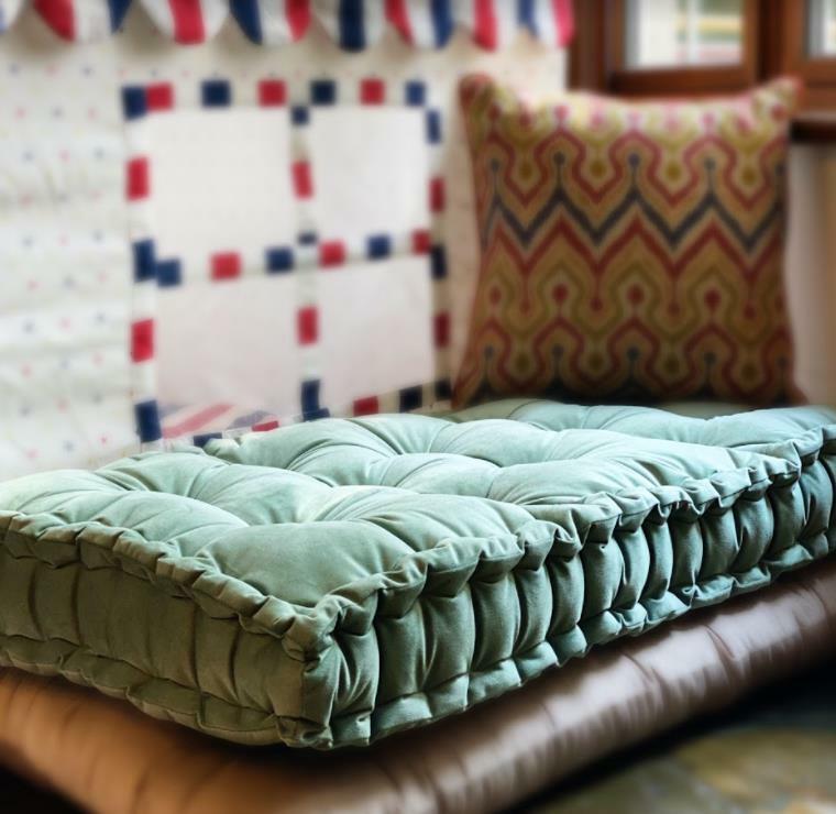 Custom French Mat mattress Daybed Sofa Cushion Day Bed Bench Seat Hand Tufted