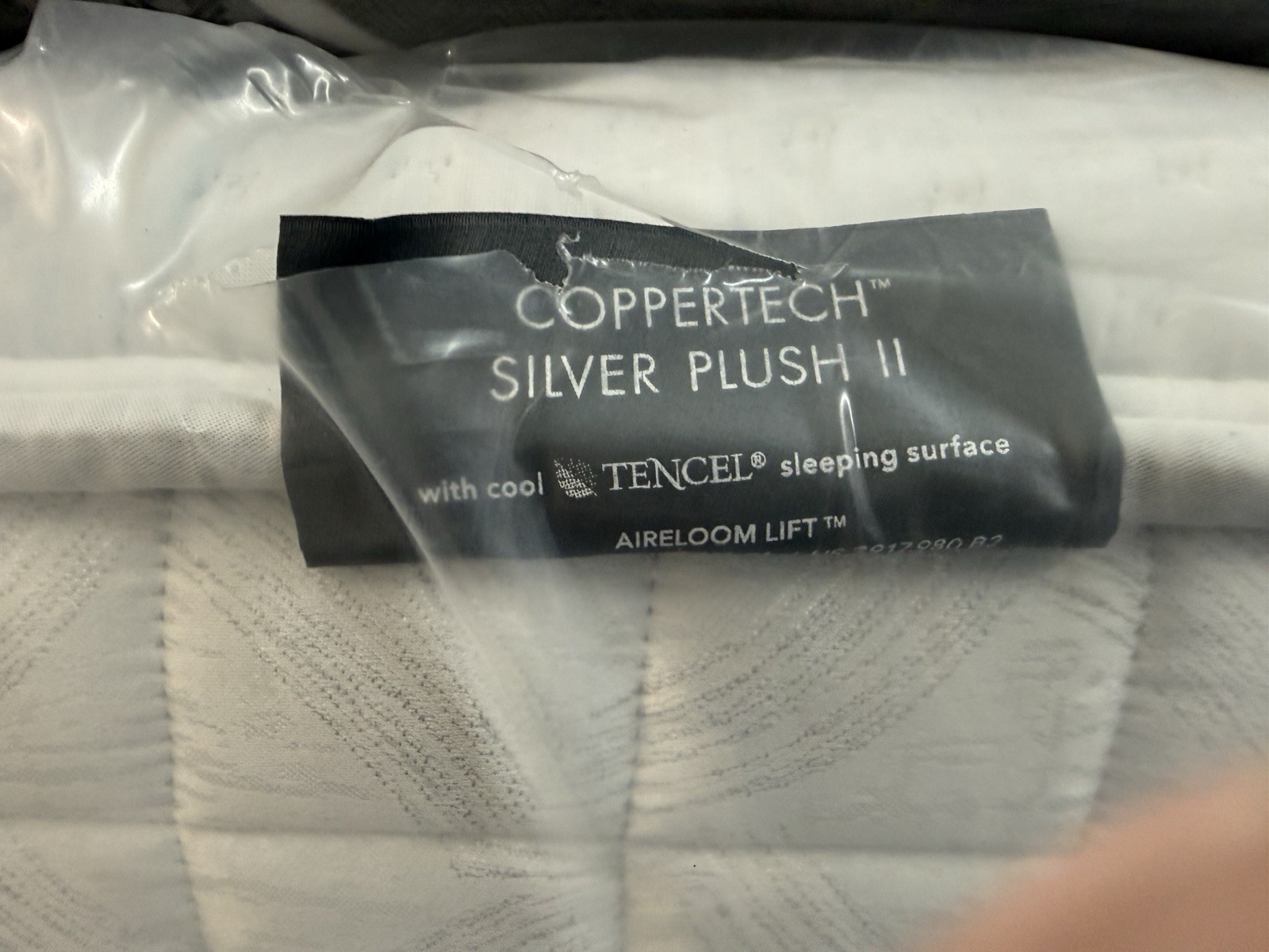 AIRELOOM HOTEL COPPERTECH SILVER PLUSH II KING MATTRESS NEW CLOSEOUT BONUS