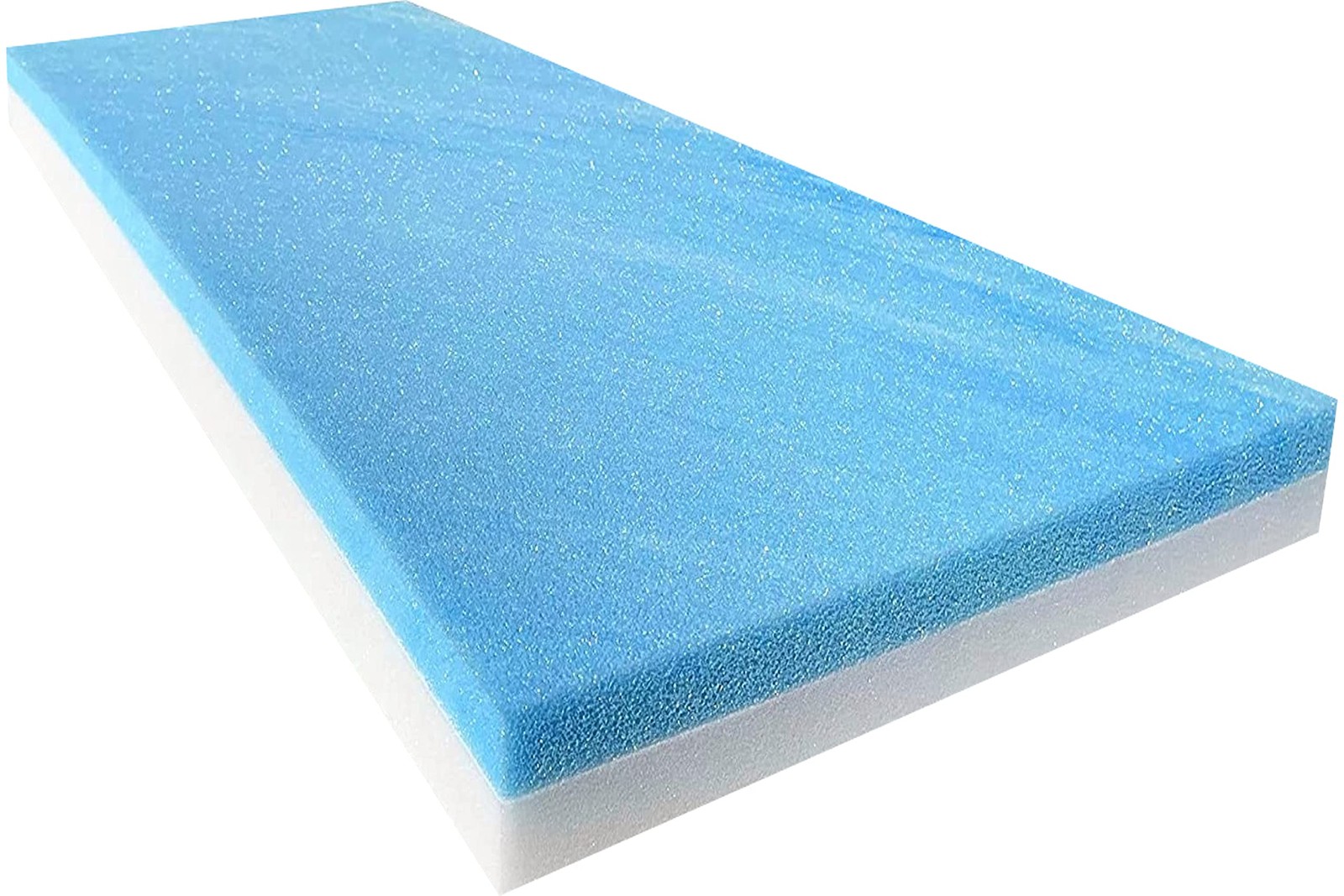 2″x24″x72″ Gel Memory Foam Bench Cushion Replacement Medium Firm (Seat Replac…