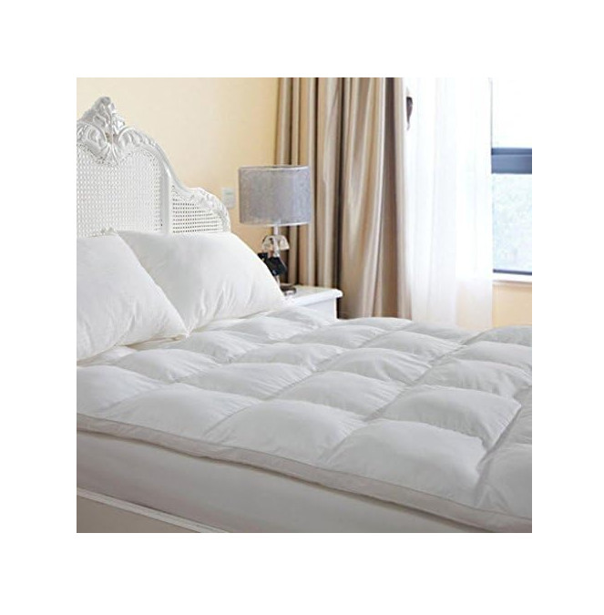 Plush Extra Thick Mattress Topper Queen for Softening Firm Mattress, Breathable