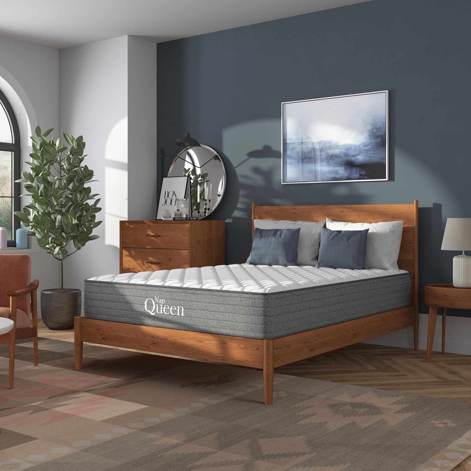 Valeria 8″ Twin XL Hybrid Cooling Gel Memory Foam & Pocket Coil Mattress