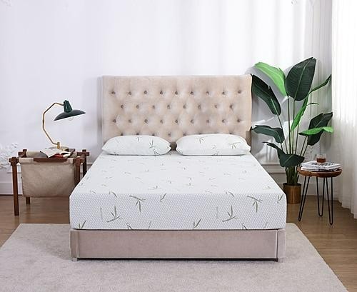 MLILY Dreamer 10″ Memory Foam Mattress BRAND NEW WHITE BAMBOO