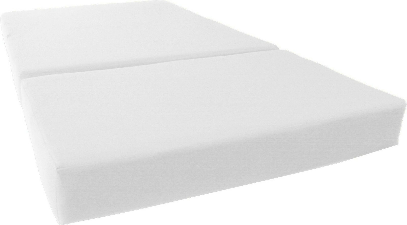 Queen Trifold Foam Beds, Foldable RV Mattress, High Density Foam 6x60x80 White