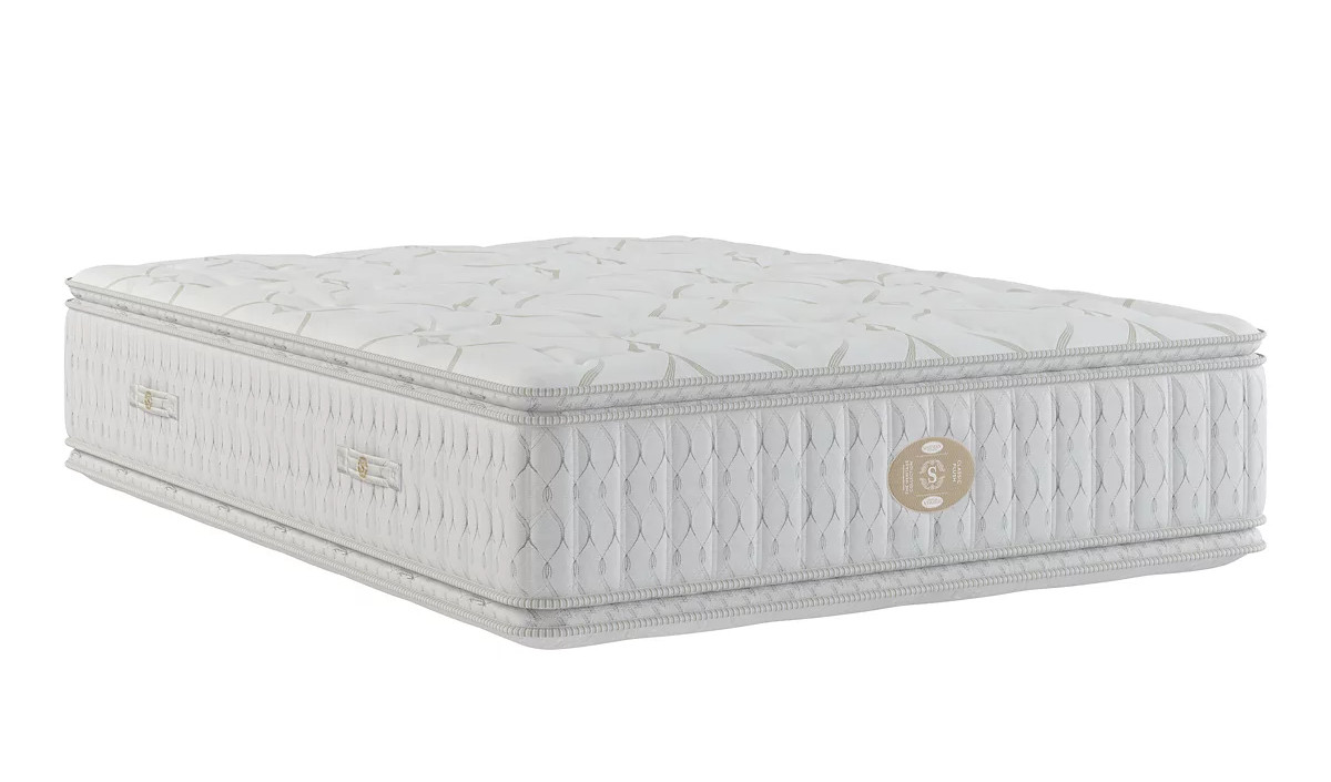 SHIFMAN HERITAGE CLASSIC KING HANDMADE PILLOWTOP PLUSH MATTRESS NEW CLEARANCE