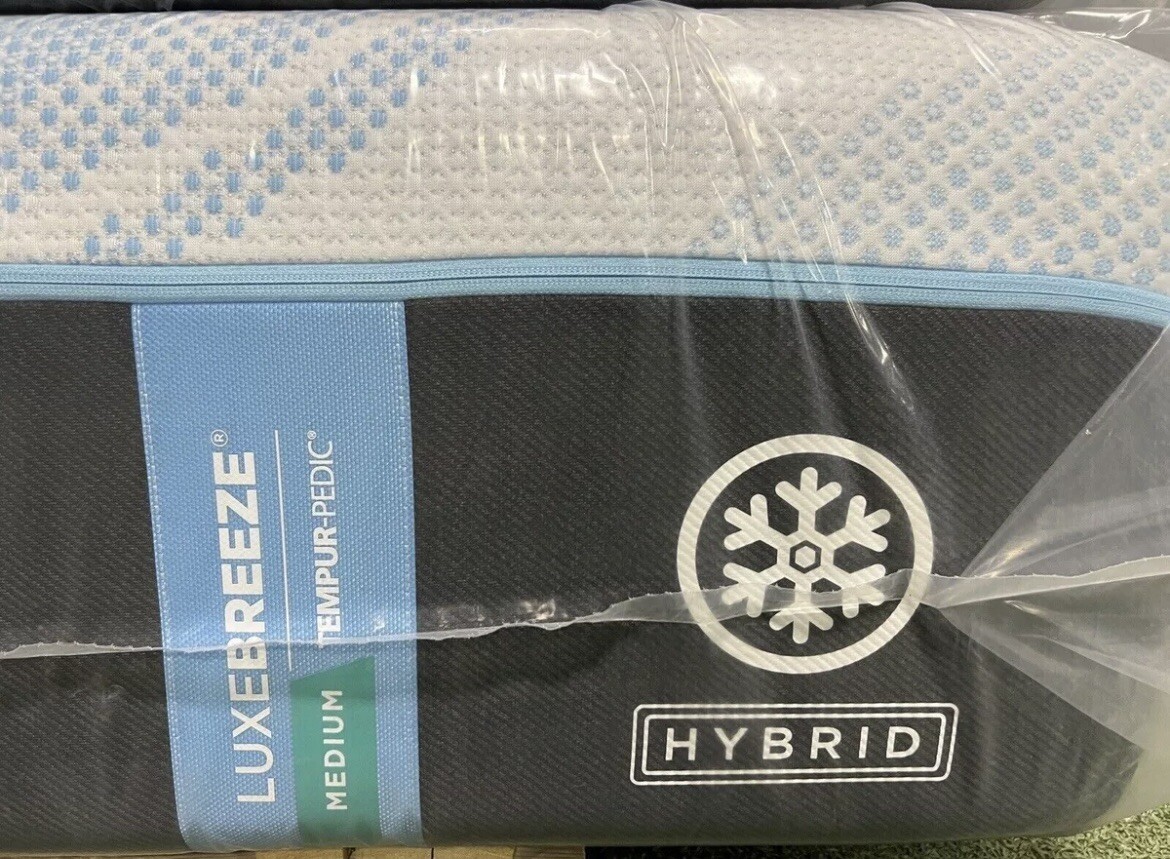 NEW Tempurpedic LuxeBreeze Hybrid 2.0 Medium Queen Size Mattress (Free Shipping)