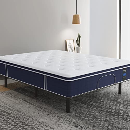 12 Inch Size Mattress, Hybrid Mattress in a Box, 3 Twin 12 Inch Medium Firm