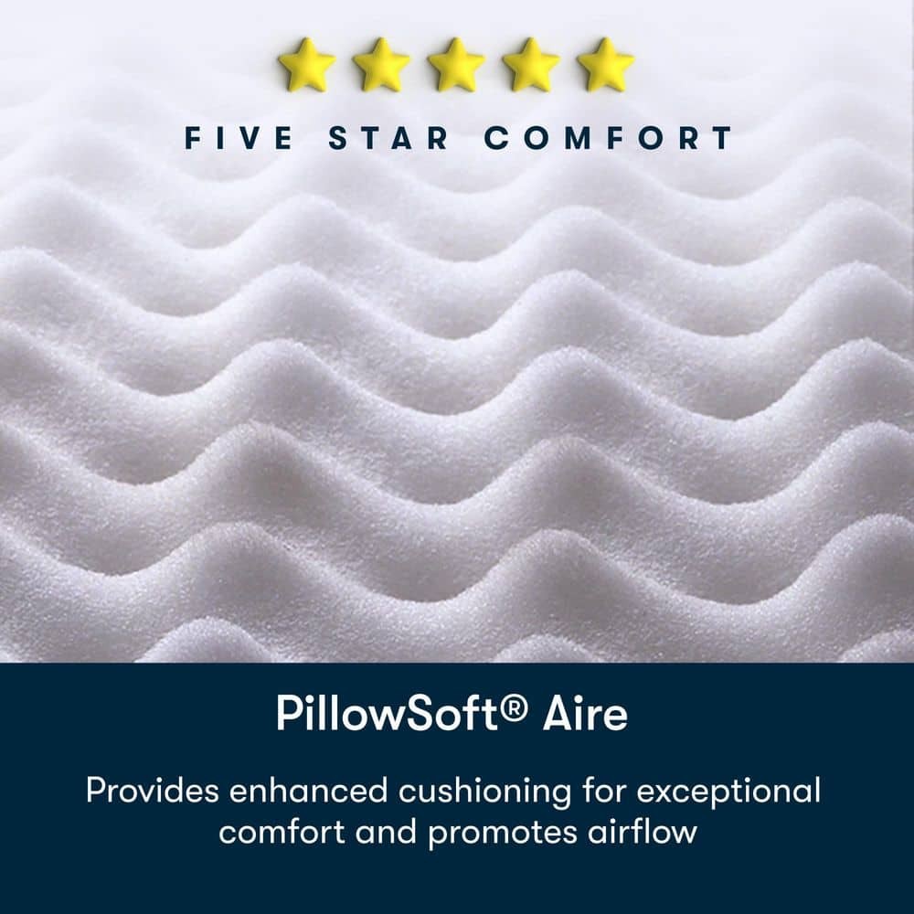 Serta Five Star Mattress Sleep to Go Twin Medium 8 in. Mattress in a Box