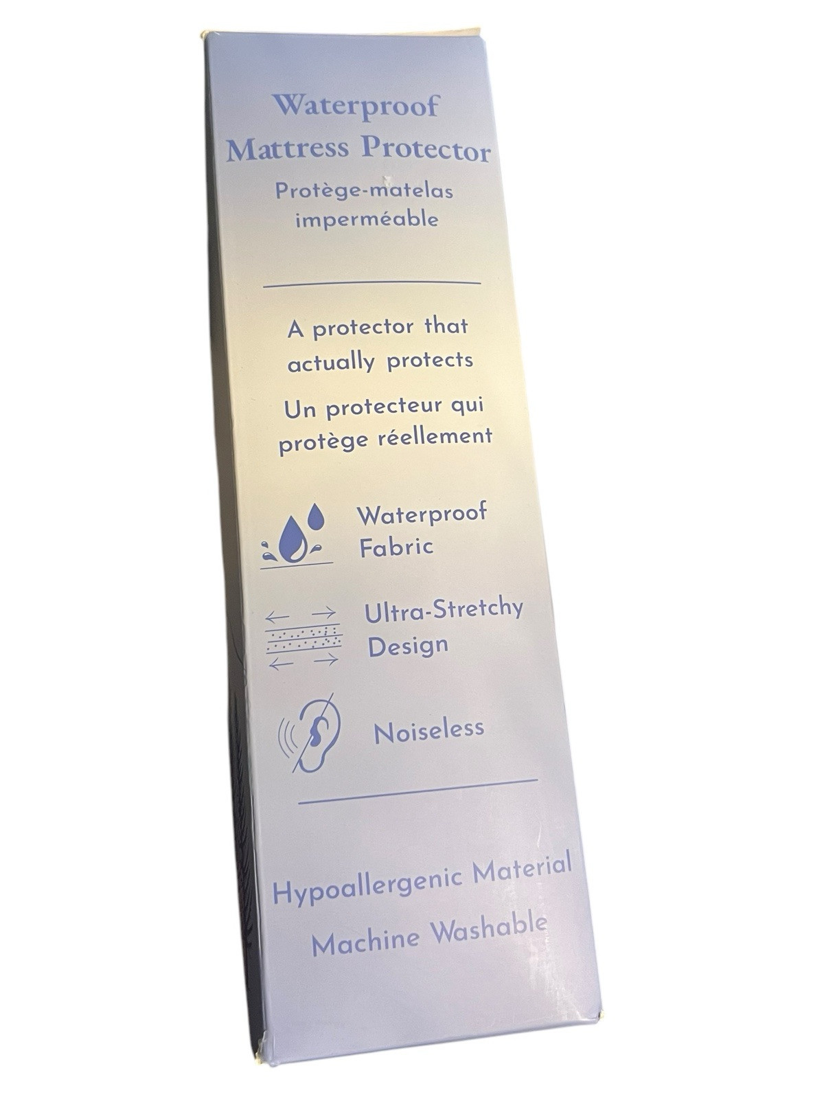 California Design Den Premium Waterproof Mattress Protector Twin XL White