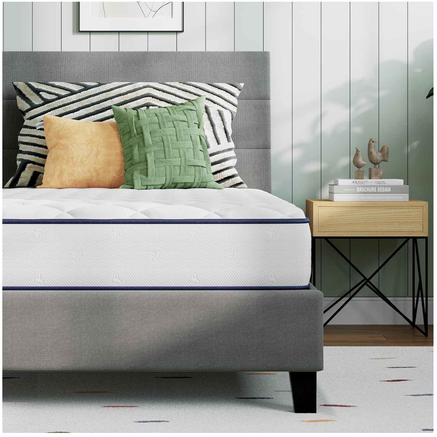 CertiPUR Certified Twin Mattress in a Box – Durable Comfort