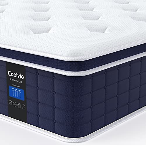 12 Inch Size Mattress, Hybrid Mattress in a Box, 3 Twin 12 Inch Medium Firm