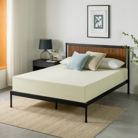 Zinus Gel Airflow 10″ Tight Top Memory Foam Mattress CertiPUR-US Certified,Queen