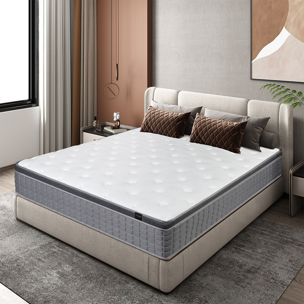 12” Memory Foam Mattress Hybrid InnerSpring Twin Full Queen King Size in Box