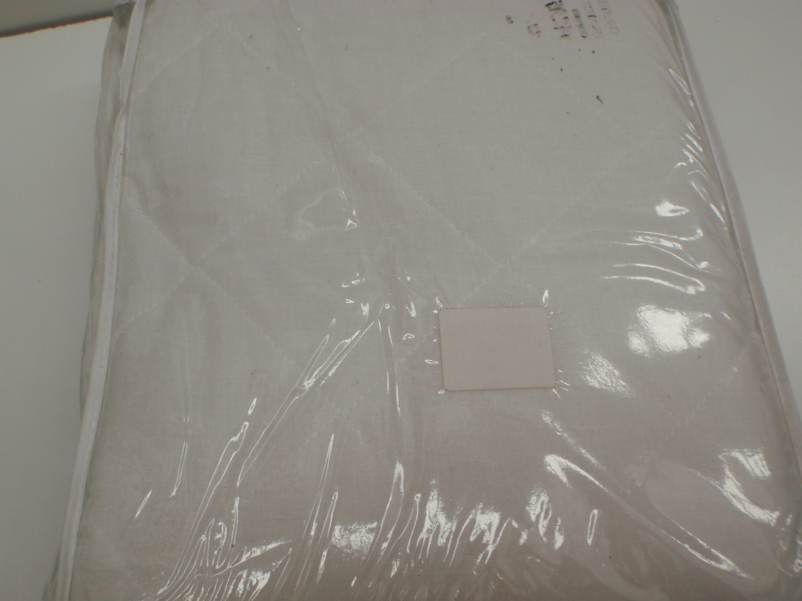 WATERPROOF MATTRESS PROTECTOR QUEEN SIZE CRESTELL COTTON POLYESTER WHITE