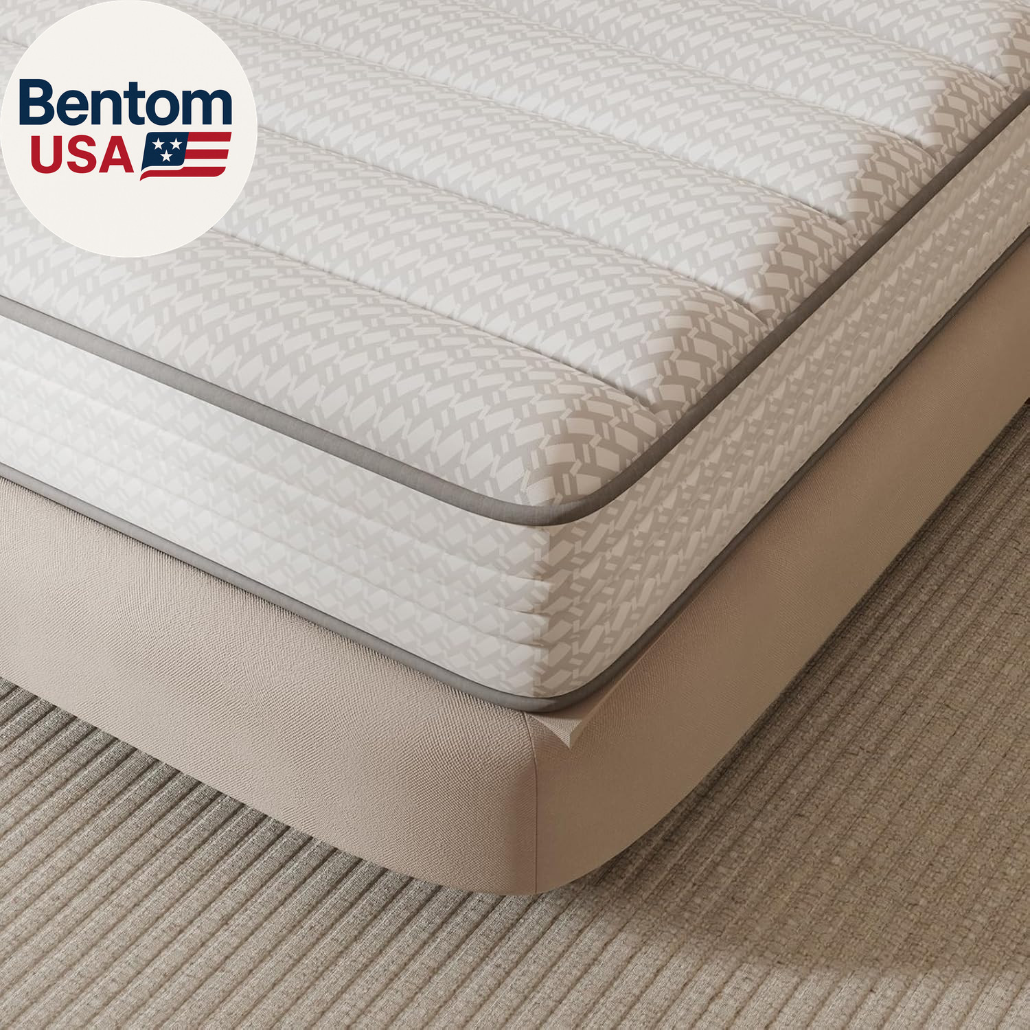 Twin Mattress, 6 Inch Twin Size Mattresses in a Box with Smarts™ Coil for Pressu