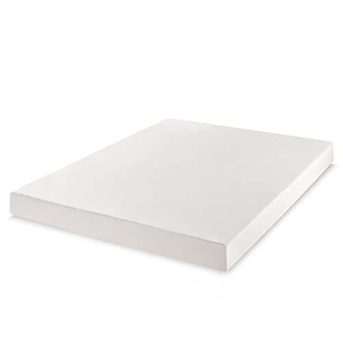Best Price Mattress Full Mattress 6 inch Bed-In-A-Box, Green Tea Memory Foam Whi