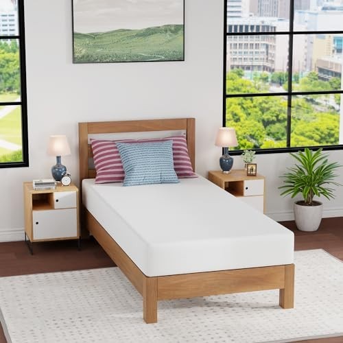 8″ Twin XL Gel Memory Foam Mattress – Medium Firm, Pressure Relief, Cooling, Was