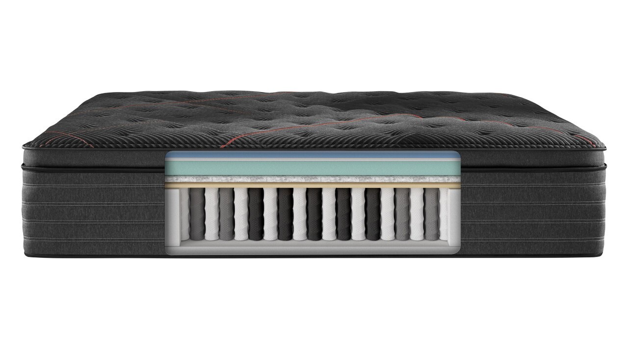 Simmons Beautyrest Black C-Class Plush Pillow Top King Size Mattress