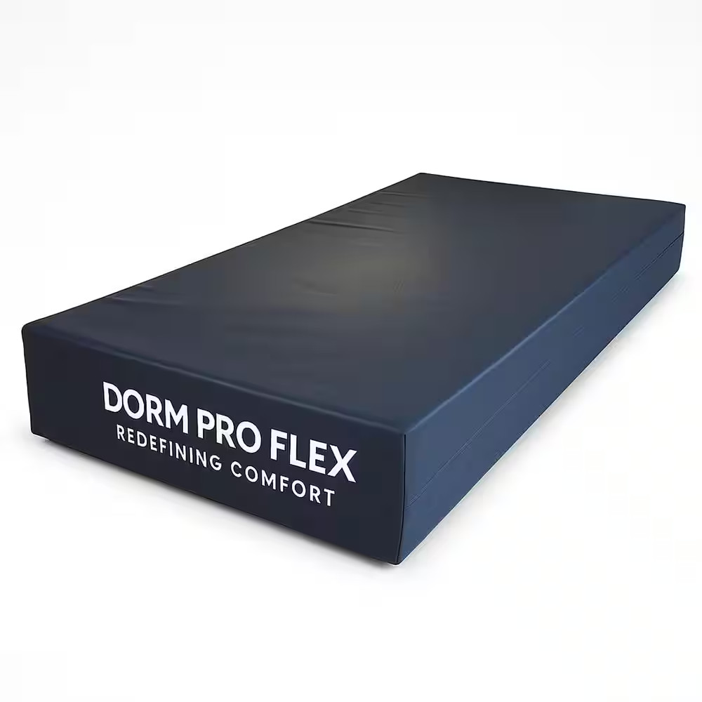 Twin XL Firm Foam, 8 In. Waterproof, Orthopedic Mattress for Dorms, Hotels and N