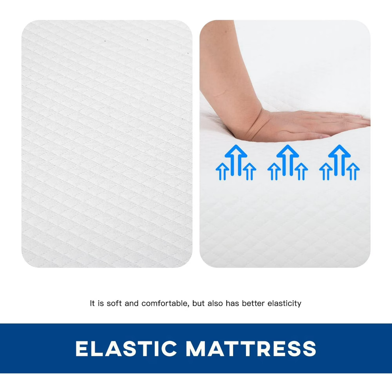 Colchon De Espuma 76×80 Viscoelastica 6 Pulgadas Para Cama King Size En Oferta