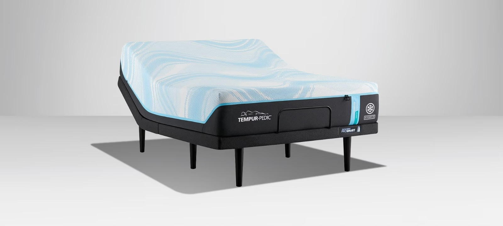 NEW TEMPUR-Breeze Luxebreeze Medium Hybrid Queen sized Mattress [$5,699]