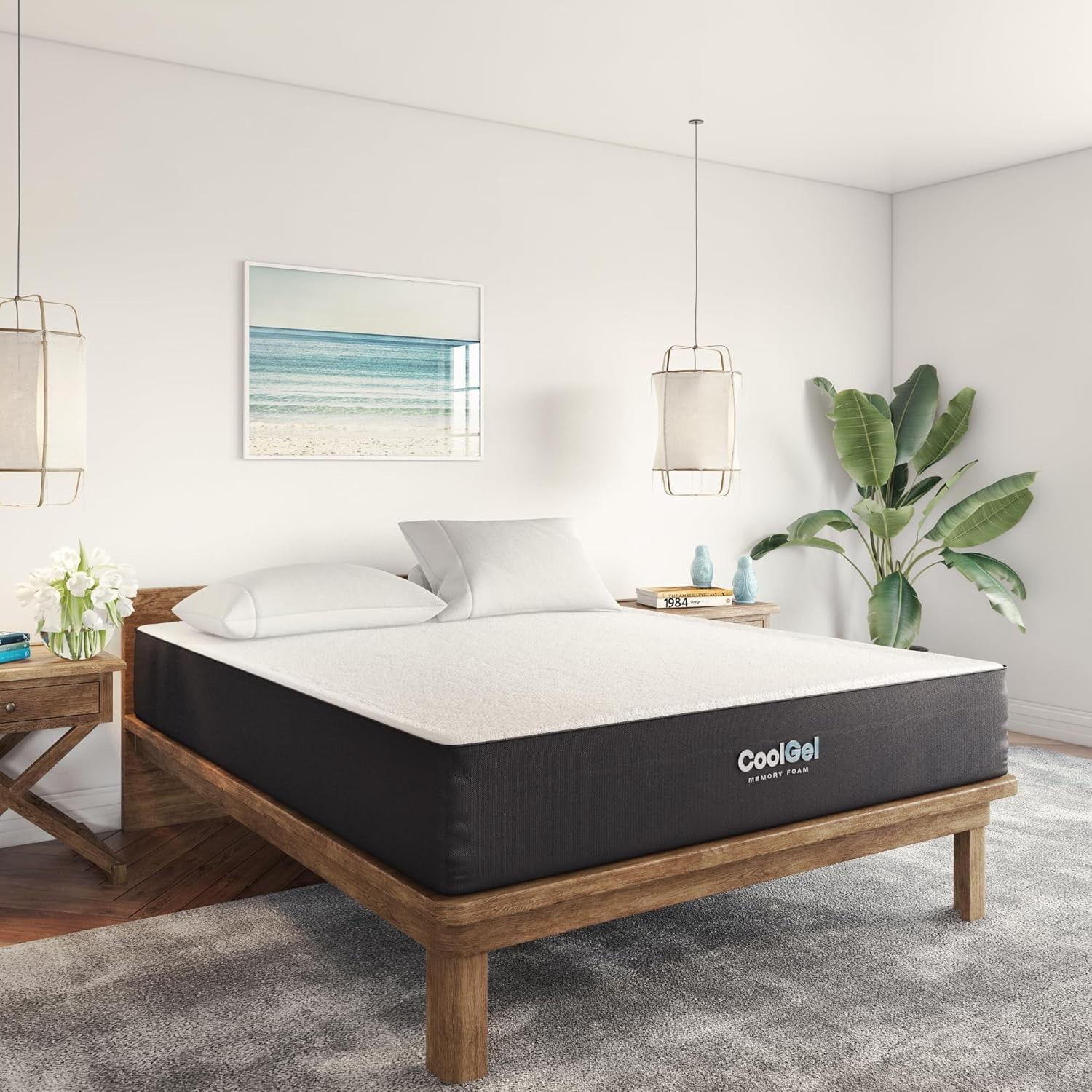 Ergonomic 8-Inch Queen Mattress – Pressure Relief with CertiPUR Certification