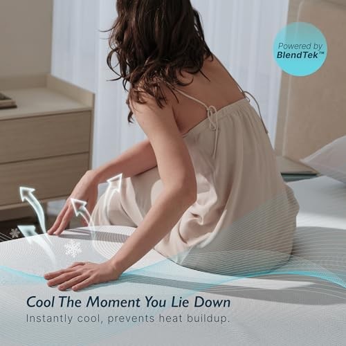 Cooling Mattress Topper Size – 3 Inch Soft Breathable Foam Mattress, King