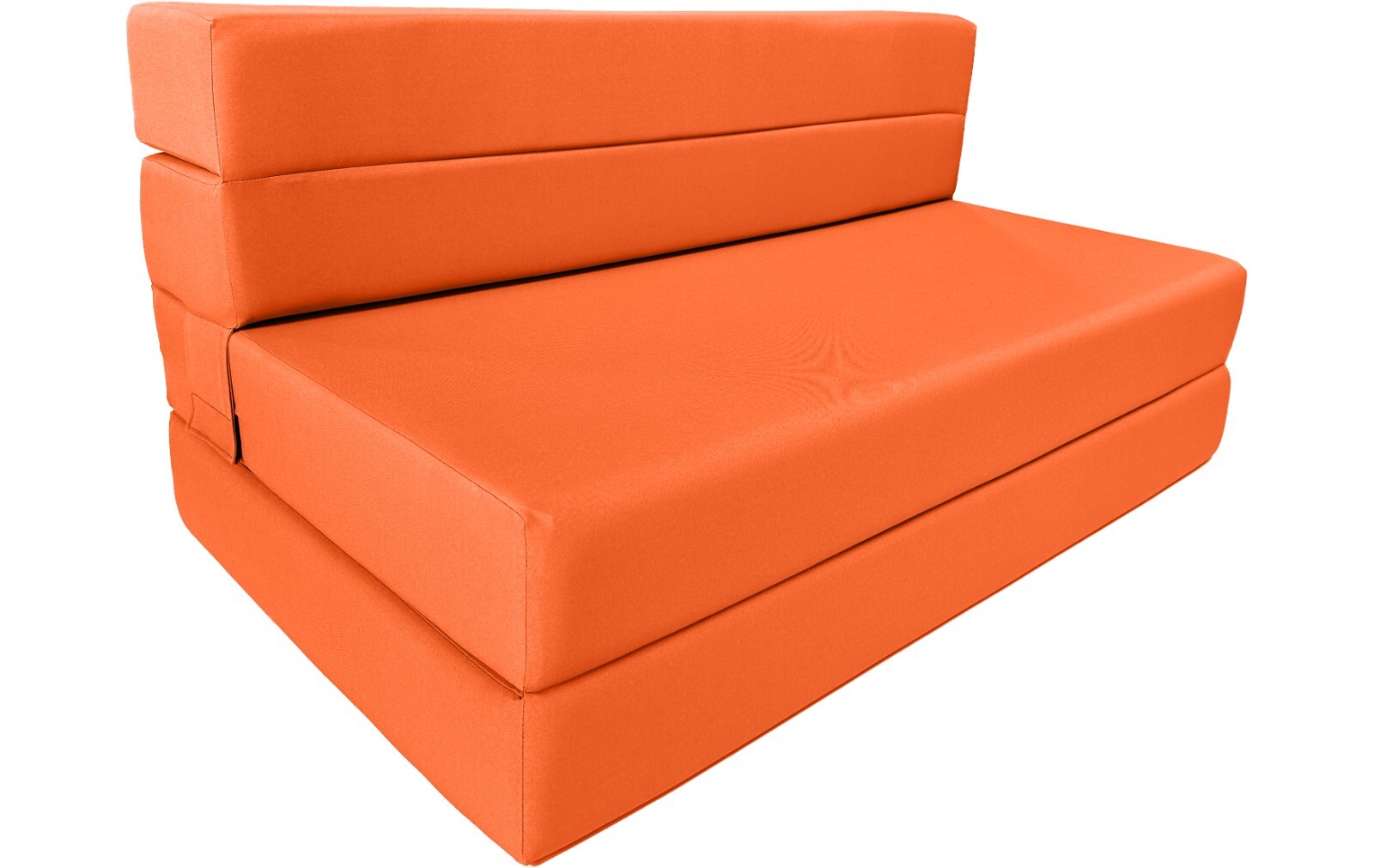 Folding Foam Mattress, Chair Lounger, Studio Guest Sleeper Sofa Bed, 80 x 39 x 6