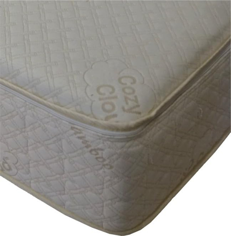 Plush Top Memory Foam Mattress – Medium-Firm Support, Twin, USA Made