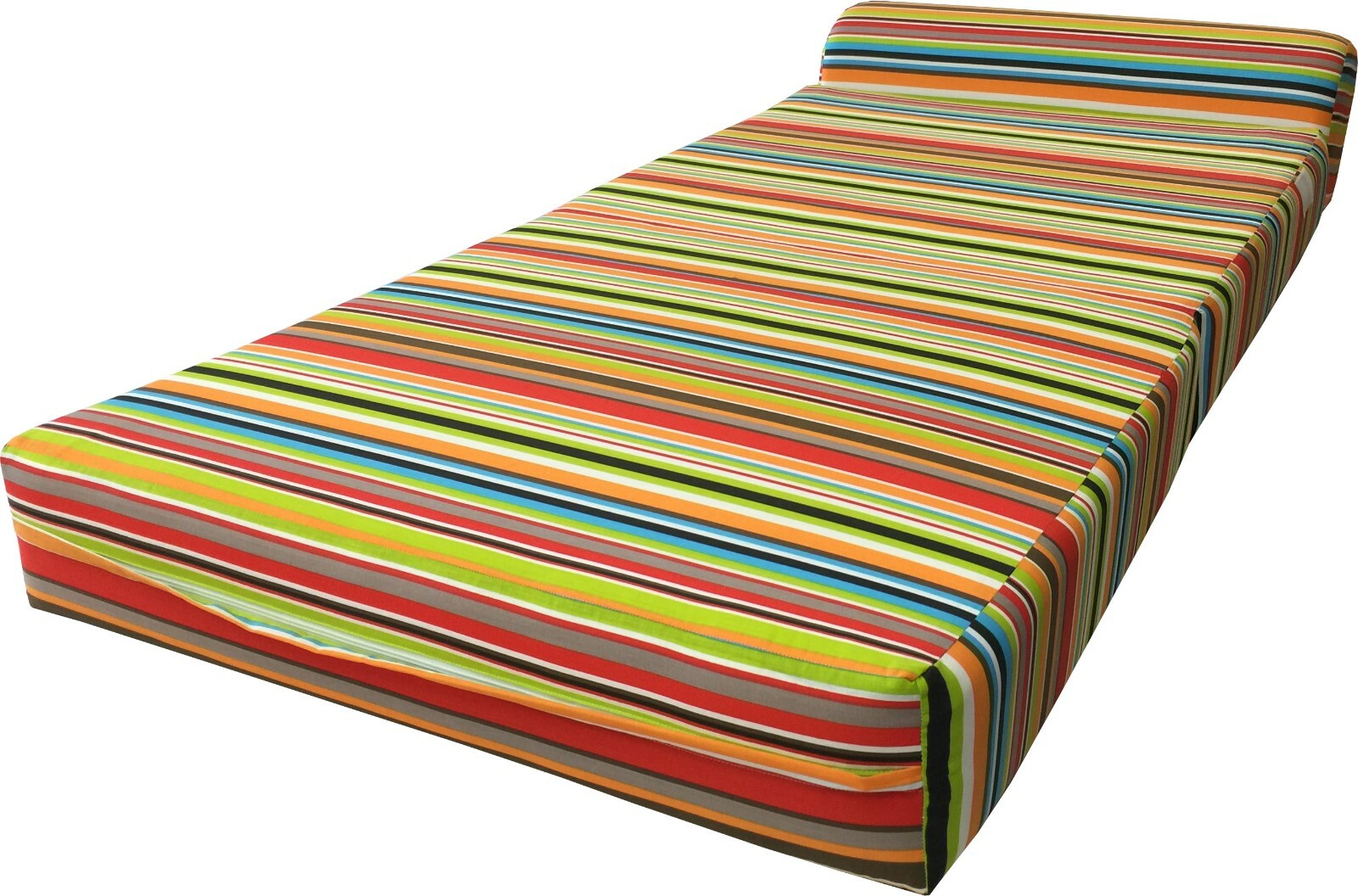 Full Sleeper Chair Folding Foam Beds, Foldable Mattress, 6Tx48Wx72L Multi Colors