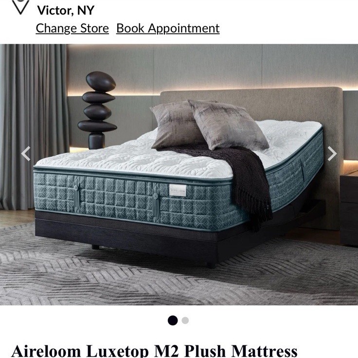 Aireloom Luxetop M2 King Plush Pillow Top Innerspring Mattress AIRE-LUXETOP-KPLM