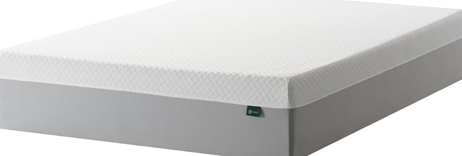 Zinus 12 Inch Green Tea Memory Foam Mattress Queen Fiberglass Free Medium NEW