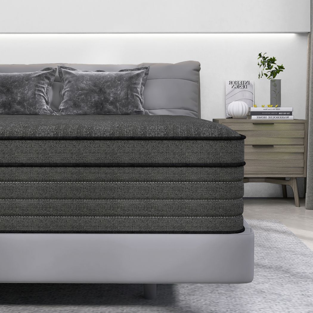 12/14 Inch Mattress in A Box Pocket Spring Memory Foam Twin Full Queen King Size