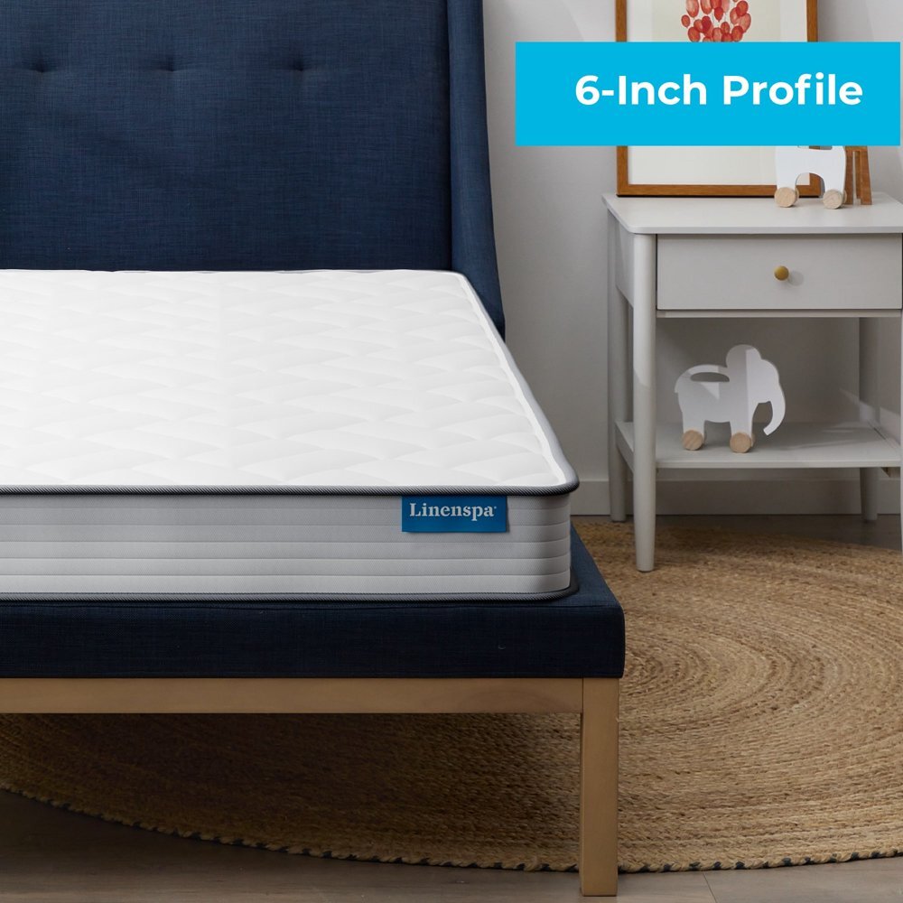 Mattress Twin Full Queen King Bed Size 6″ Gel Memory Foam Breathable Mattress