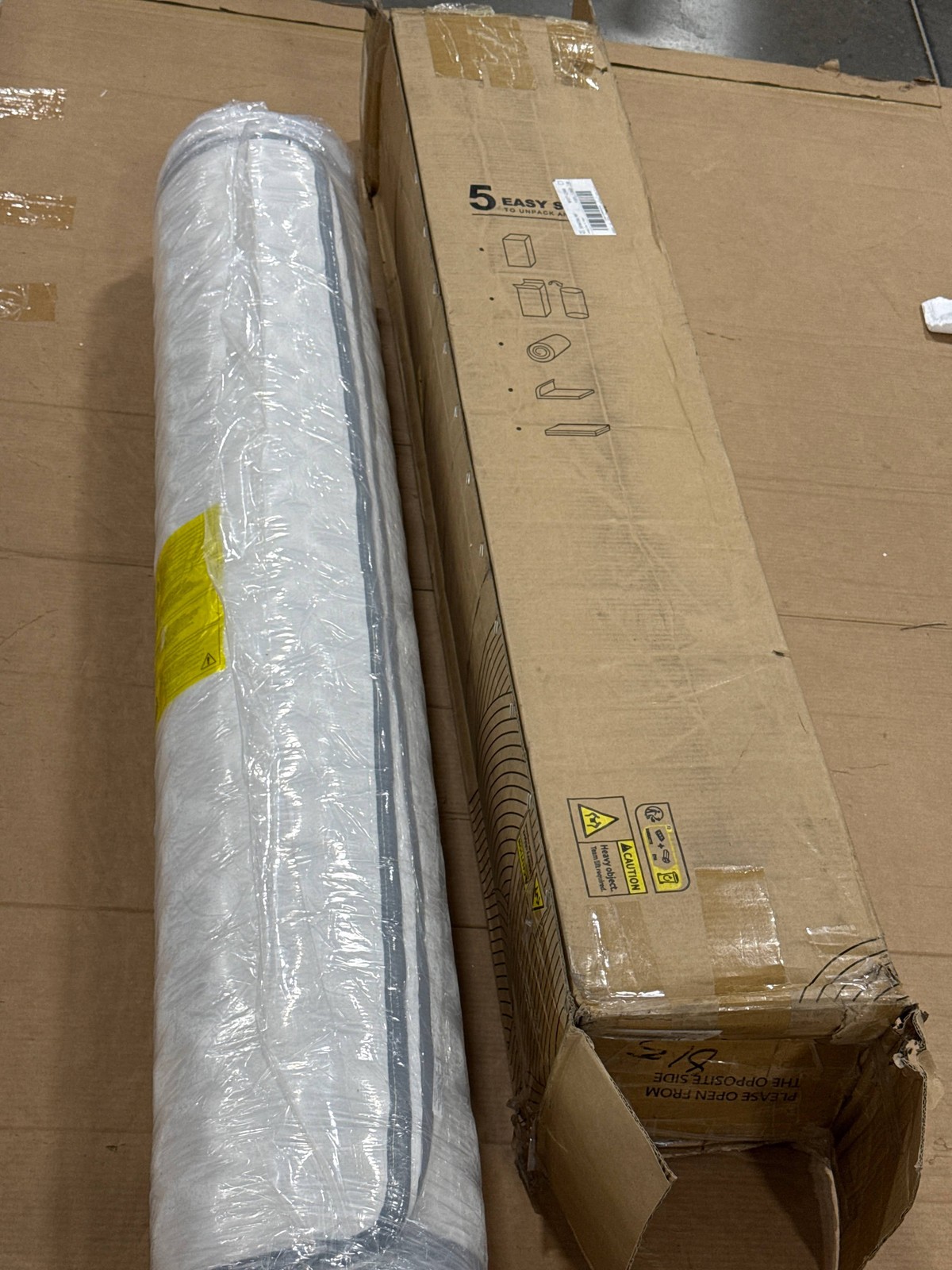 10″ FULL MATTRESS HYBRID MATTRESS COMFORTABLE FOAM POCKET SPRING – WHITE