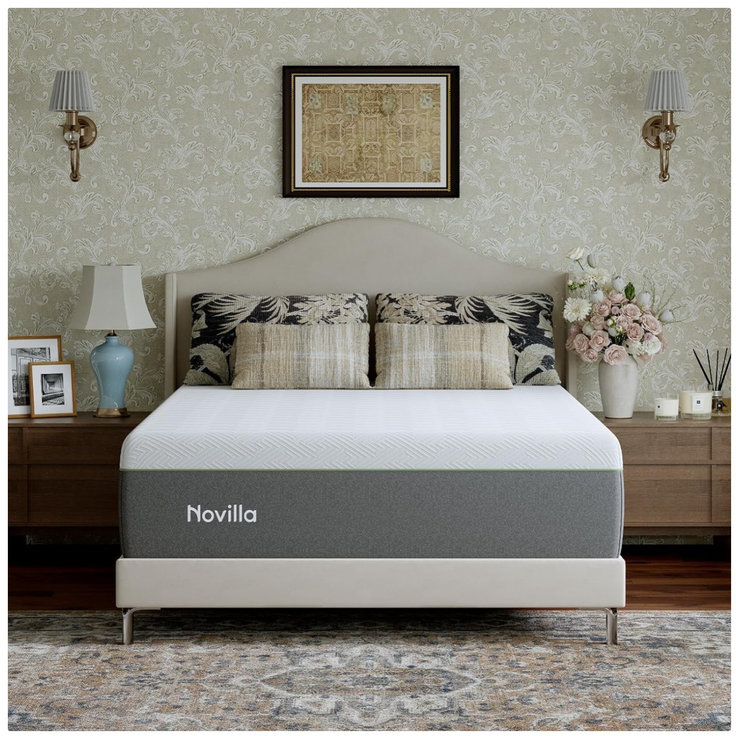 CertiPUR Certified Queen Memory Foam Mattress – Pain Relief