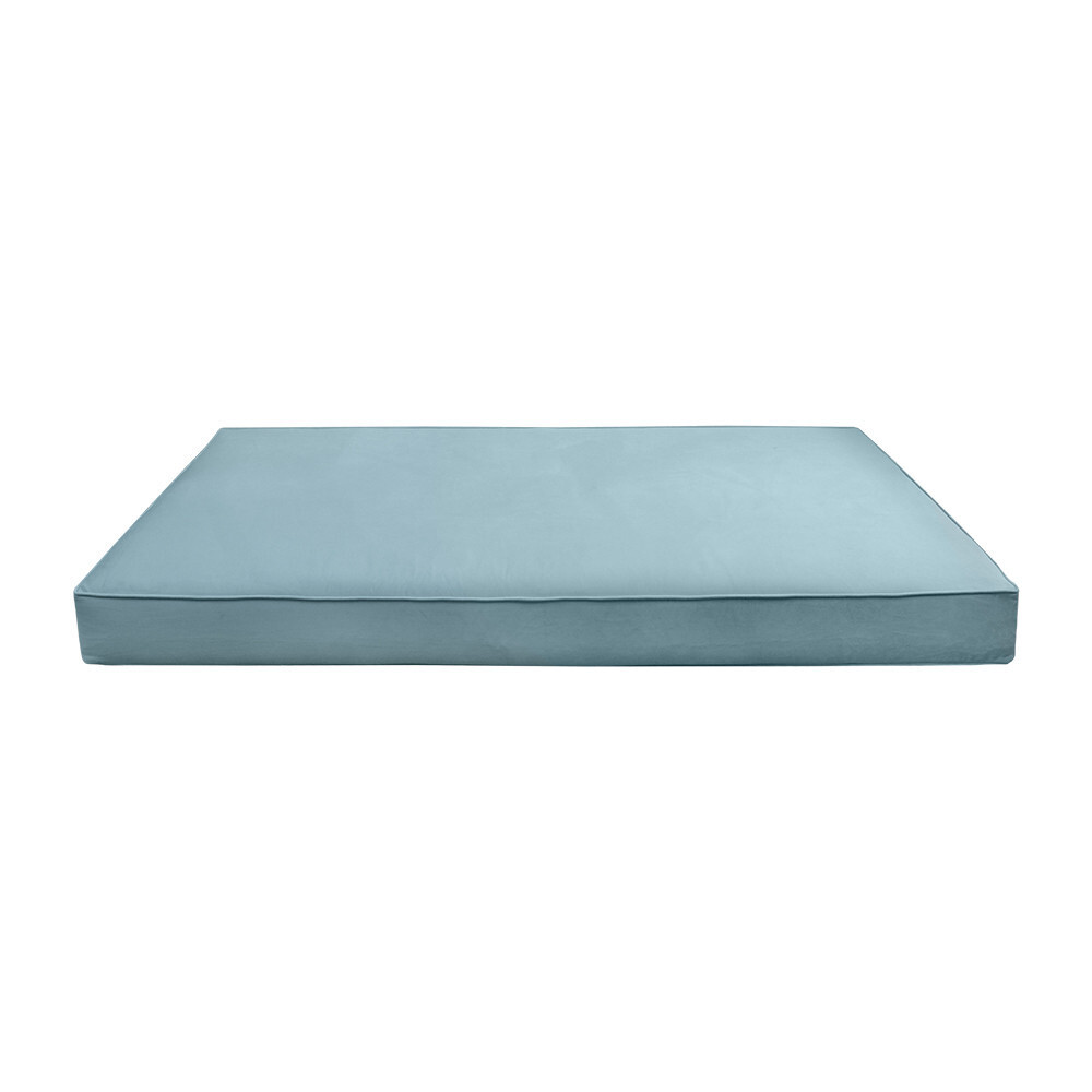 Same Pipe 8″ Twin-XL 80x39x8 Velvet Indoor Daybed Mattress |COVER ONLY|-AD355