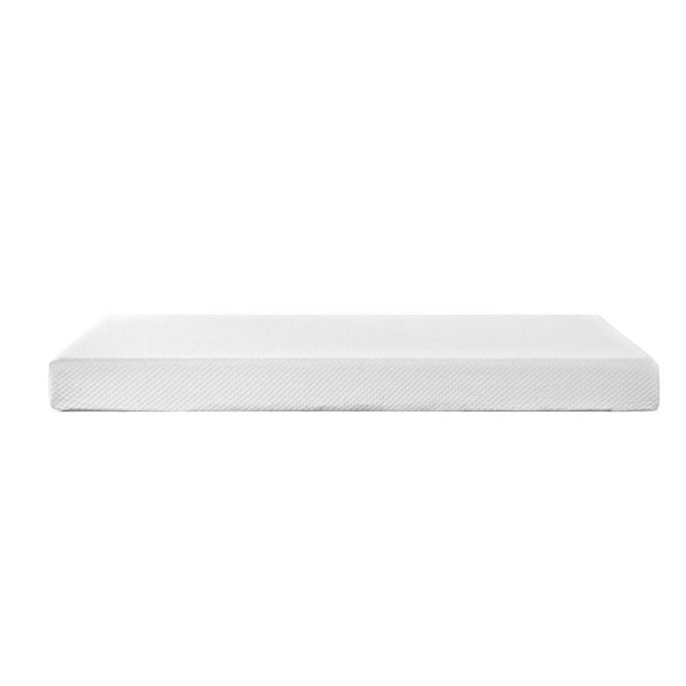 Pemberly Row 6″ Modern Memory Foam Narrow Twin Mattress in White