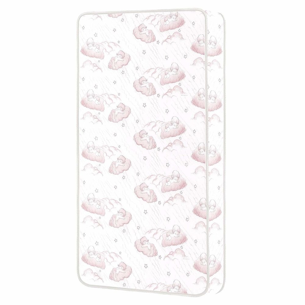 Dream On Me Sweet Dreams 6” 88 Coil Spring Crib and Toddler Bed Mattress