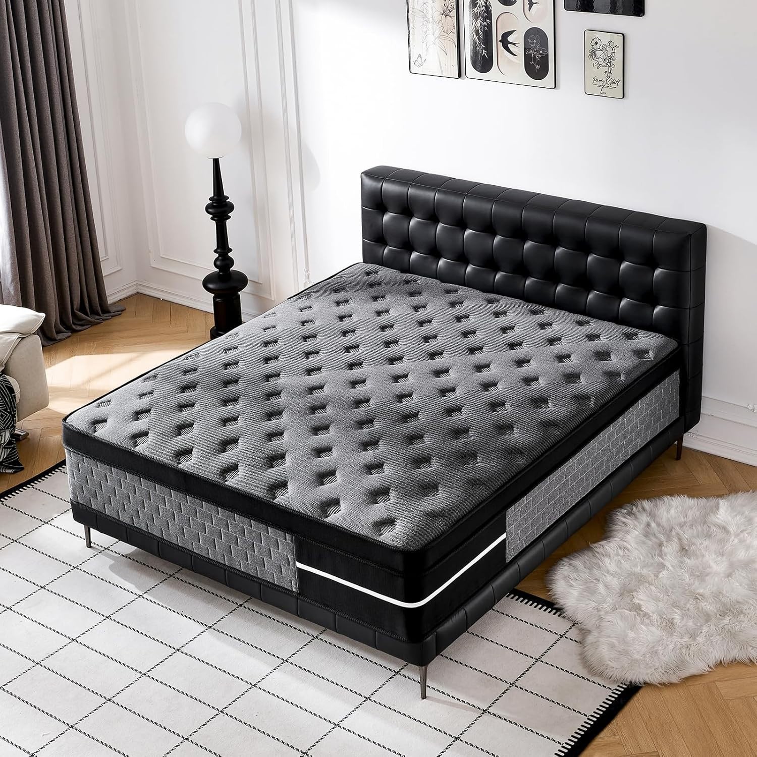 260227 Twin Mattress 10 inch, Hybrid Mattress in a Box, US Certified