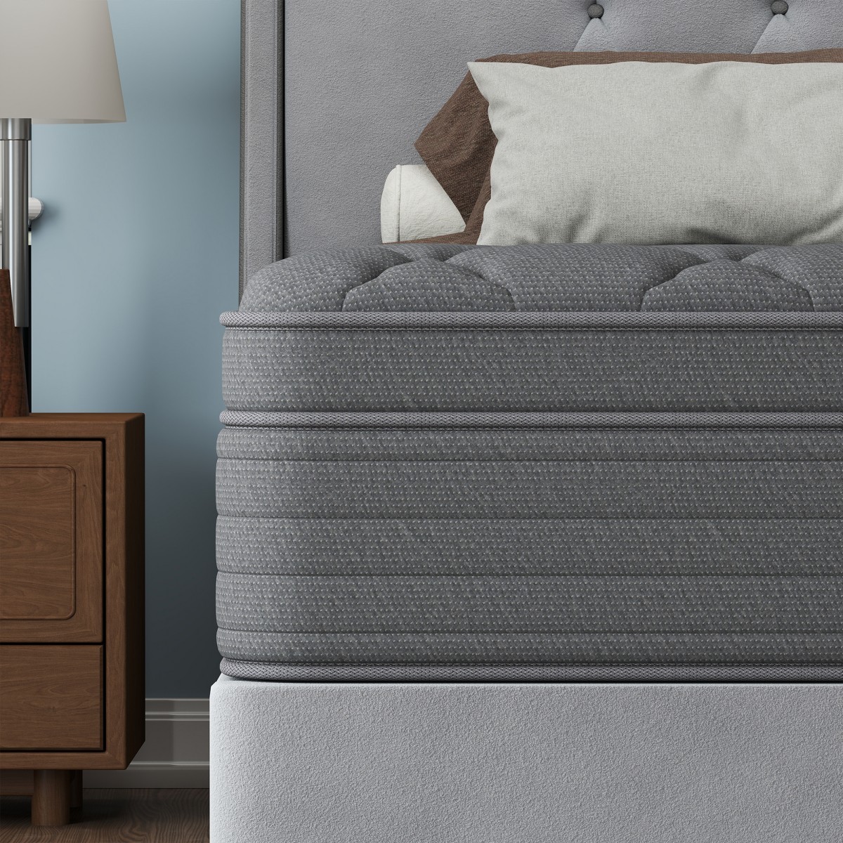 12″ 14″ Gel Memory Foam Hybrid Spring Mattress in a Box Twin Full Queen King