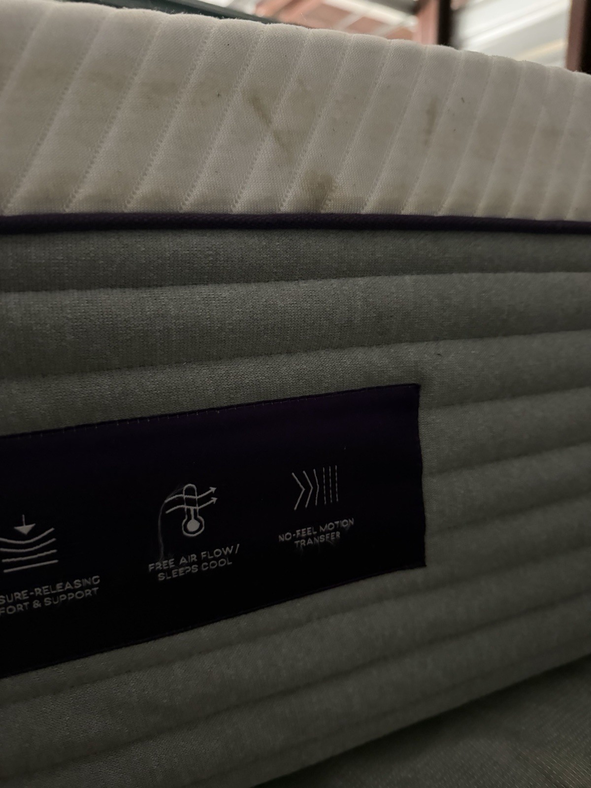 Purple 2 Queen Size Mattress Only New Open Box Damaged Freight