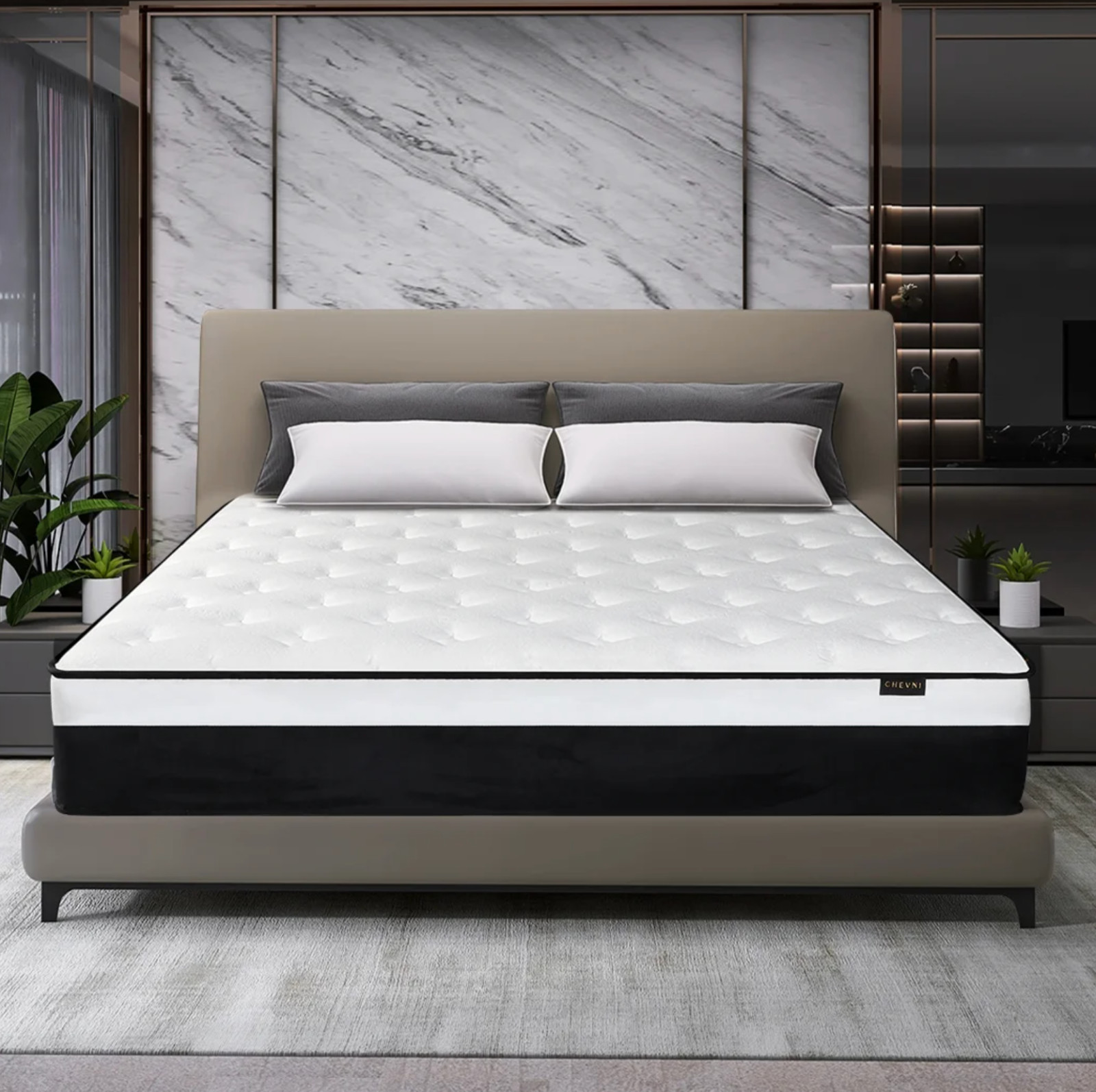 Colchón Queen 14” Híbrido Memory Foam 14 Inch Hybrid Queen Mattress Euro Top NEW