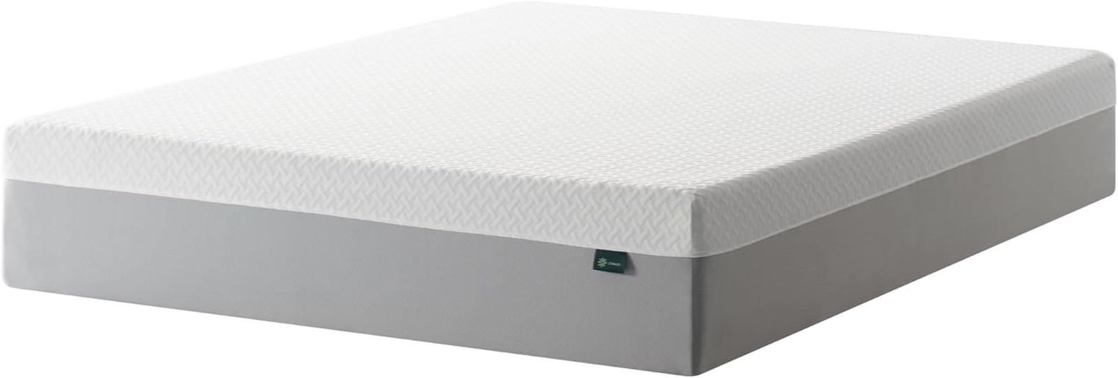 12″ Green Tea Memory Foam Mattress, Queen, Safe & Breathable, Medium Feel