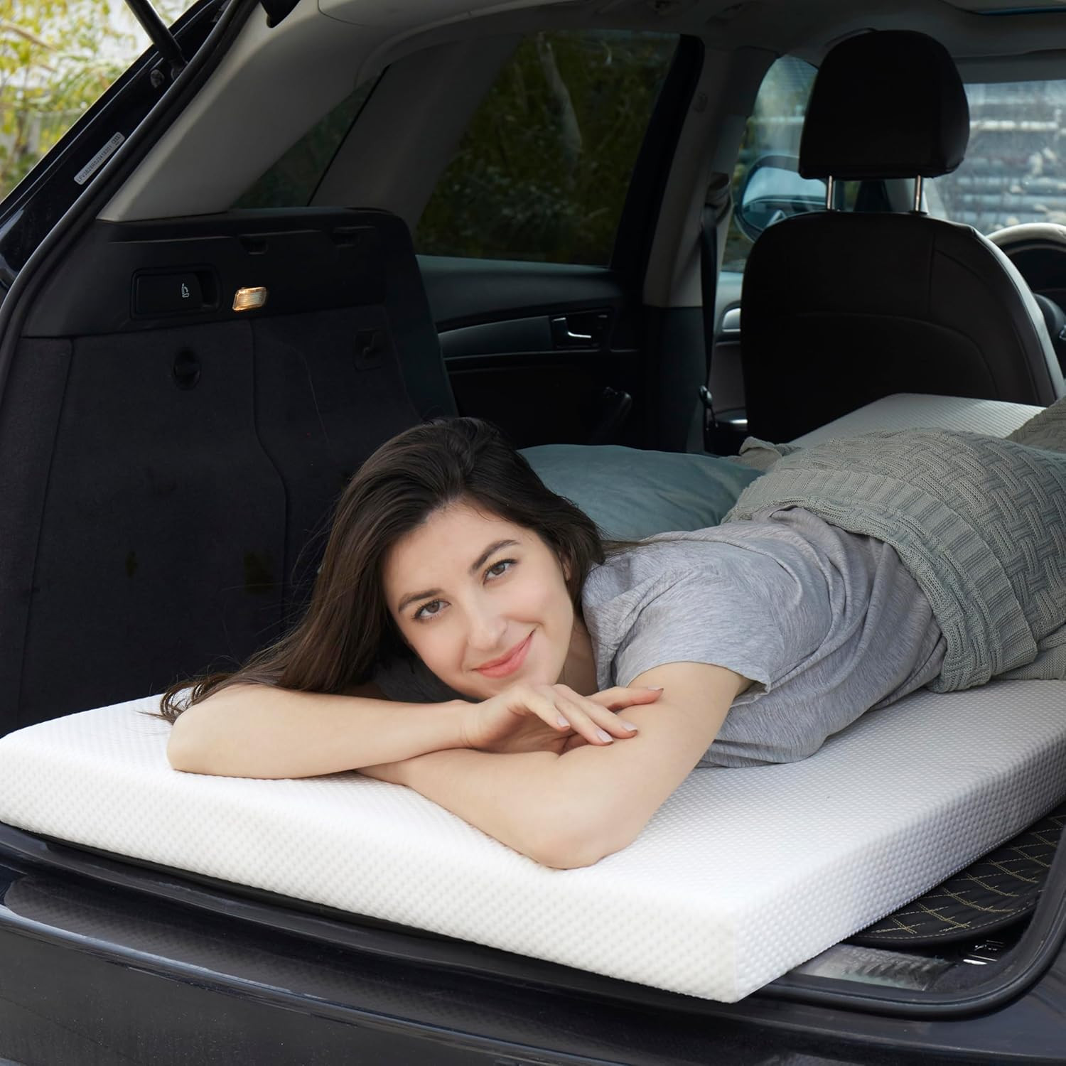 2 Inch Narrow Twin Cot Mattress Topper Foam Pad for Camping Sofa Bed 75×30